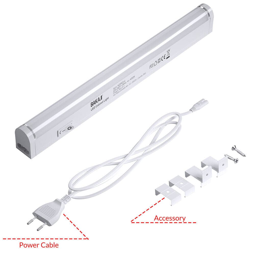 Lampada LED Sottopensile 30cm Barra Luce Bianco Naturale 330lm Ccucina Armadio in Luci da esposizione Danyx - Casoria, commercioVirtuoso.it