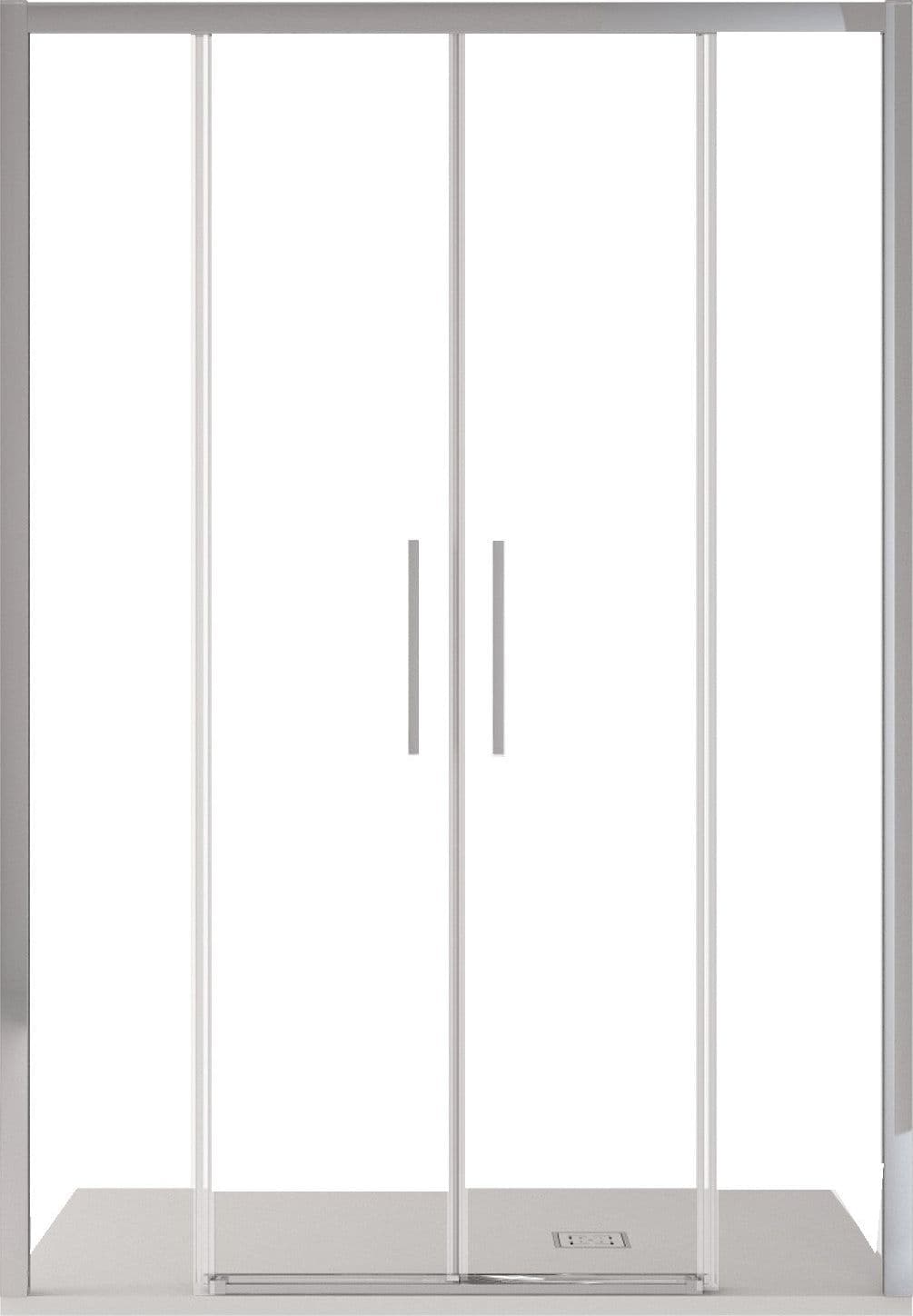 Porta doccia scorrevole ingresso centrale 6mm h195 anticalcare LAGOA in Porte doccia Mondialshop - Parabiago, commercioVirtuoso.it