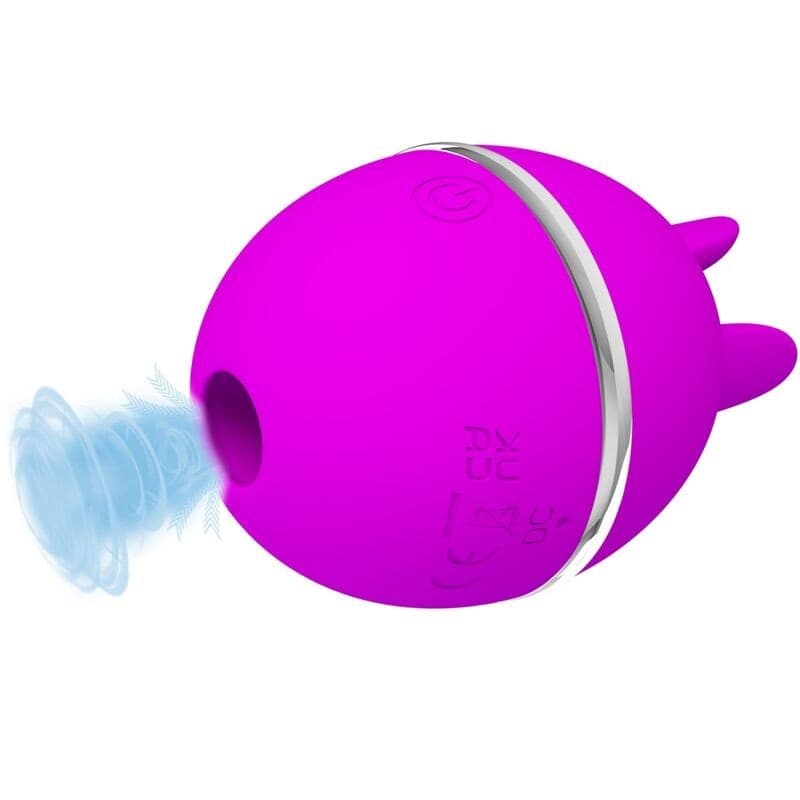 PRETTY LOVE - VIBRATORE IN SILICONE TONDO VIOLA GEMINI BALL in Vibratori proiettile e ovuli vibranti Desideria Shop - Latina, commercioVirtuoso.it