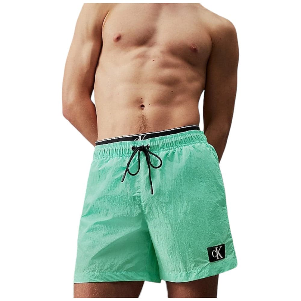 Calvin Klein costume verde acqua KM0KM00981 Costumi Calvin Klein