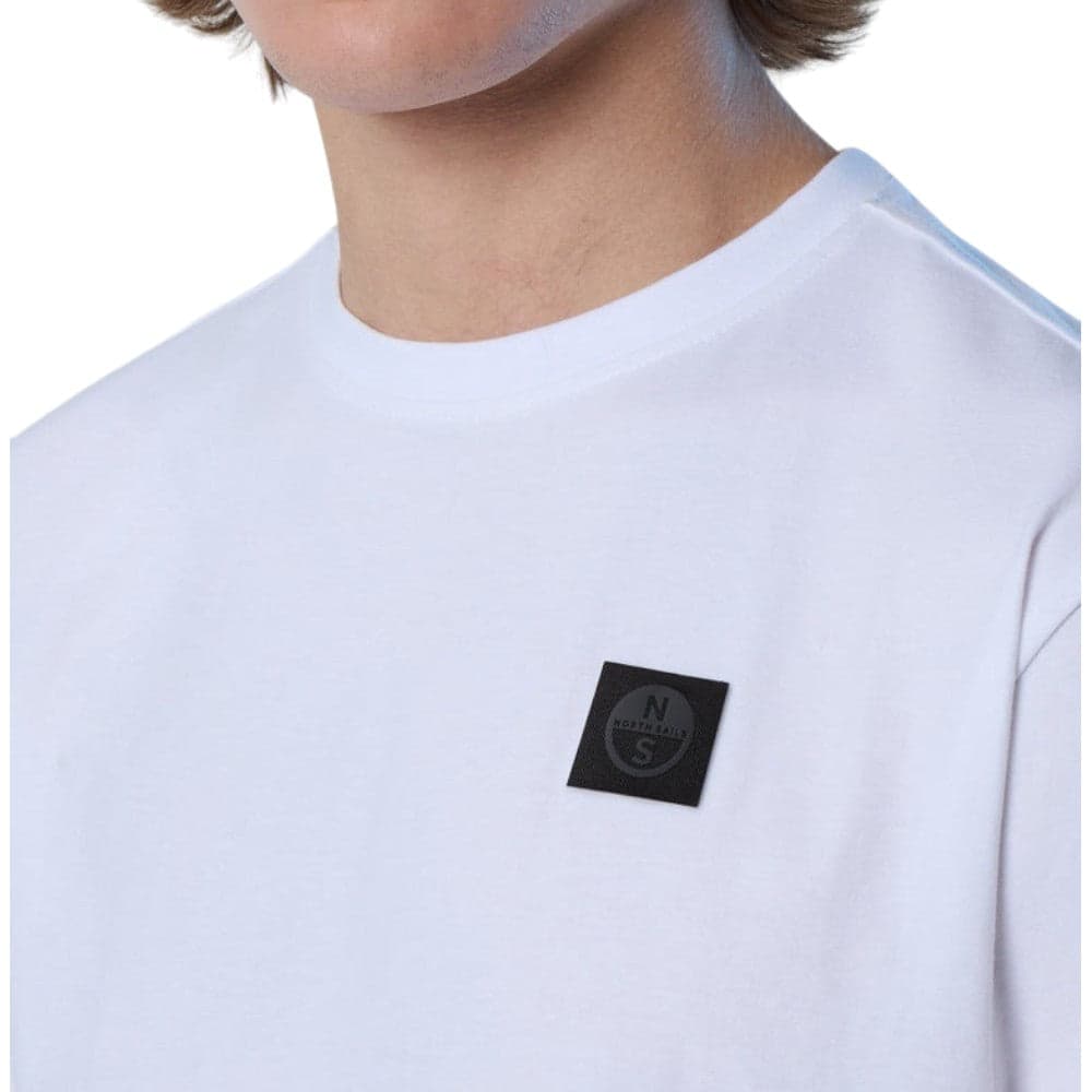 North Saisl t-shirt bianca Basic Stretch 692981 in T-shirt Prodotti di Classe - Nocera Superiore, commercioVirtuoso.it