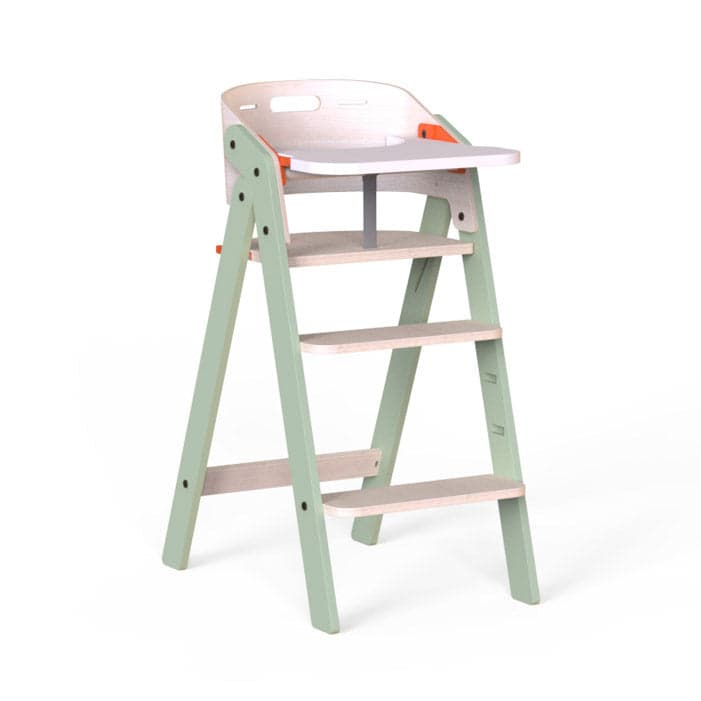 Seggiolone legno My Chair con accessori Mamatoyz - 2