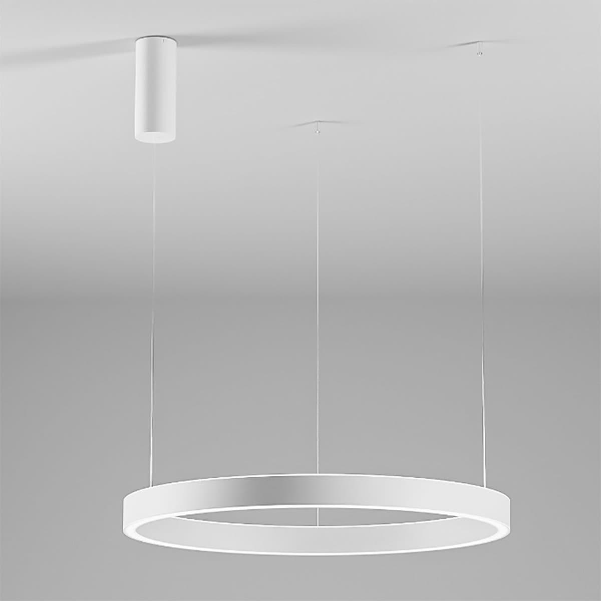 Lampadario moderno Gea Luce CRISEIDE S 1P LED sospensione anello lampad soffitto in Lampade a sospensione Lampadari Bartalini - Colle di Val d’Elsa, commercioVirtuoso.it