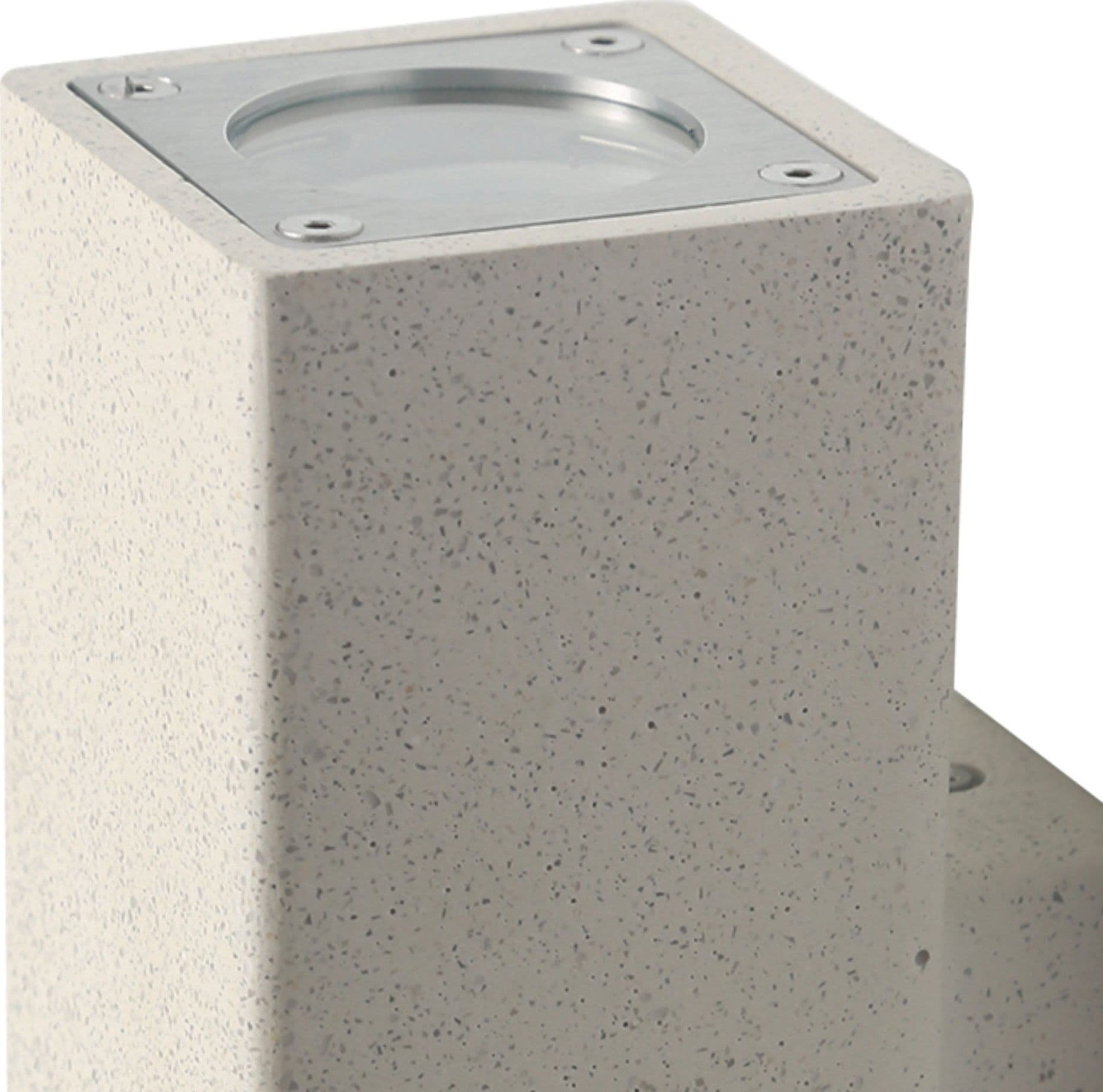 Applique da parete per esterno 2x35W GU10 a doppia emissione bianca Frimar in Lampade da parete Mondialshop - Parabiago, commercioVirtuoso.it