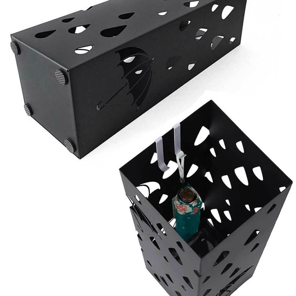 Porta Ombrelli Decorato H. 49 cm Metallo Verniciato Nero Uso Interno Esterno in Porta ombrelli Danyx - Casoria, commercioVirtuoso.it