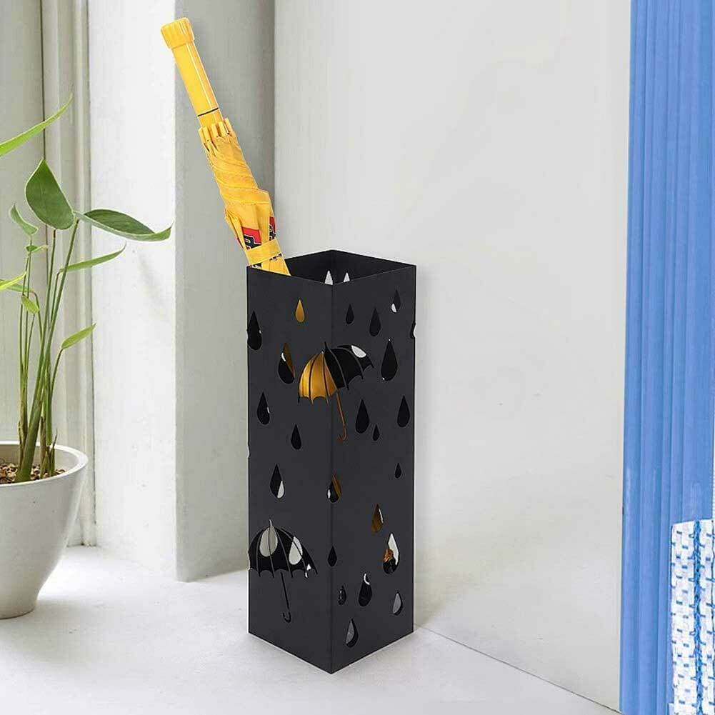 Porta Ombrelli Decorato H. 49 cm Metallo Verniciato Nero Uso Interno Esterno in Porta ombrelli Danyx - Casoria, commercioVirtuoso.it