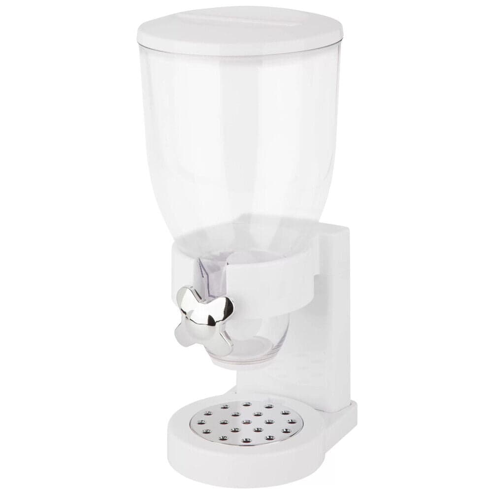 Dispenser Cereali Singolo 500ml Contenitore Dosatore Distributore Bianco H41cm in Barattoli e contenitori Danyx - Casoria, commercioVirtuoso.it