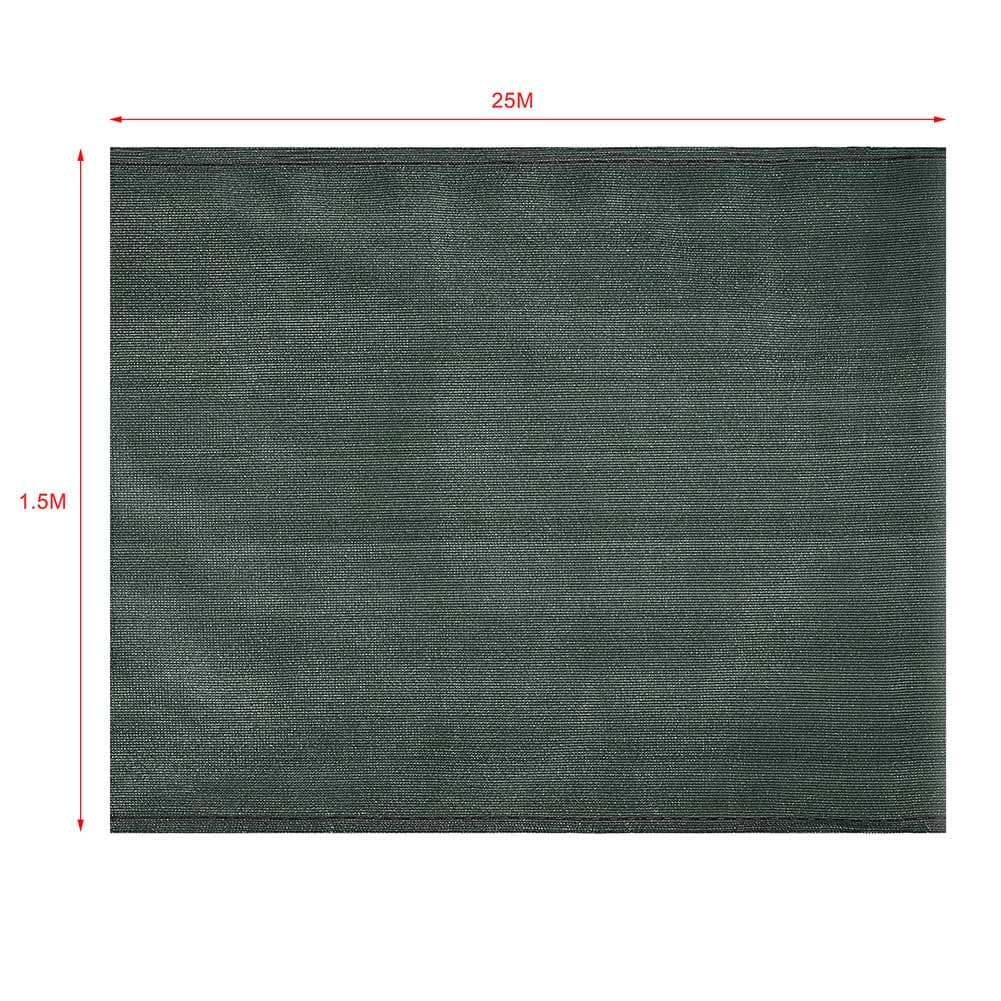Telo Rete Ombreggiante H 1,5 x 25 Mt Ombra al 90% Frangivento Frangivista Verde in Schermi divisori e protettivi per giardino Danyx - Casoria, commercioVirtuoso.it