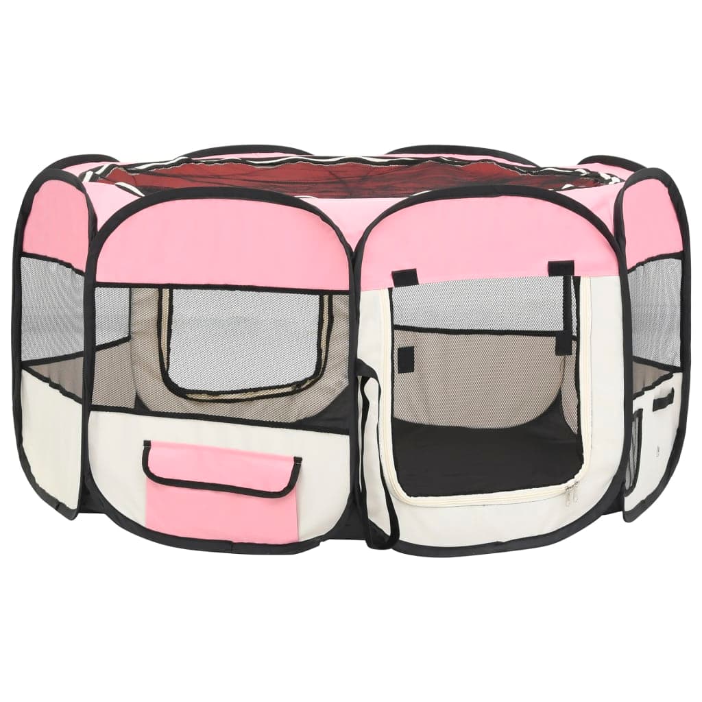 Recinto Box Per Animali Domestici 125x125cm Cuccia Pieghevole Salvaspazio con Borsa in Recinti gioco Danyx - Casoria, commercioVirtuoso.it