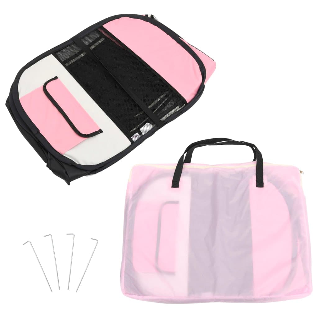 Recinto Box Per Animali Domestici 125x125cm Cuccia Pieghevole Salvaspazio con Borsa in Recinti gioco Danyx - Casoria, commercioVirtuoso.it