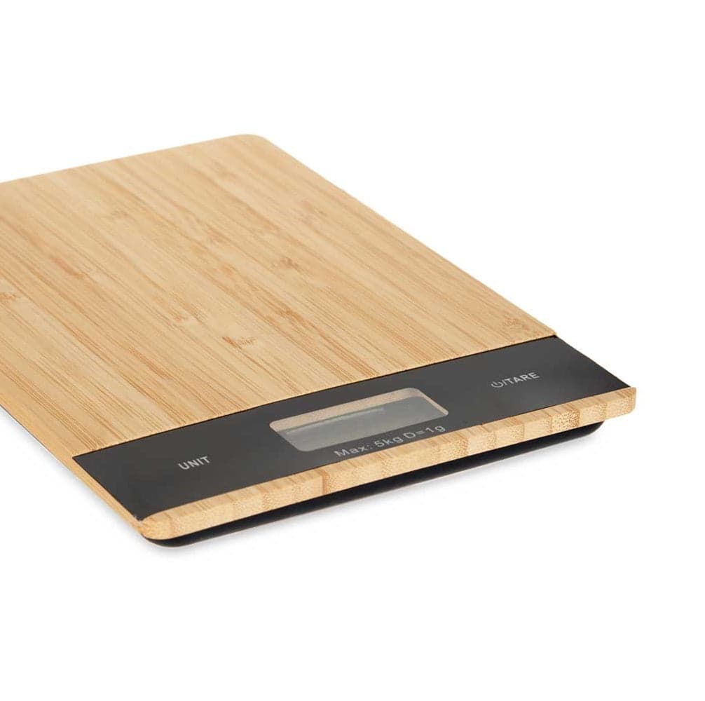 Bilancia da Cucina Digitale Ultra sottile in Legno di Bambù 5KG 21x15cm Touch Tara in Bilance Danyx - Casoria, commercioVirtuoso.it