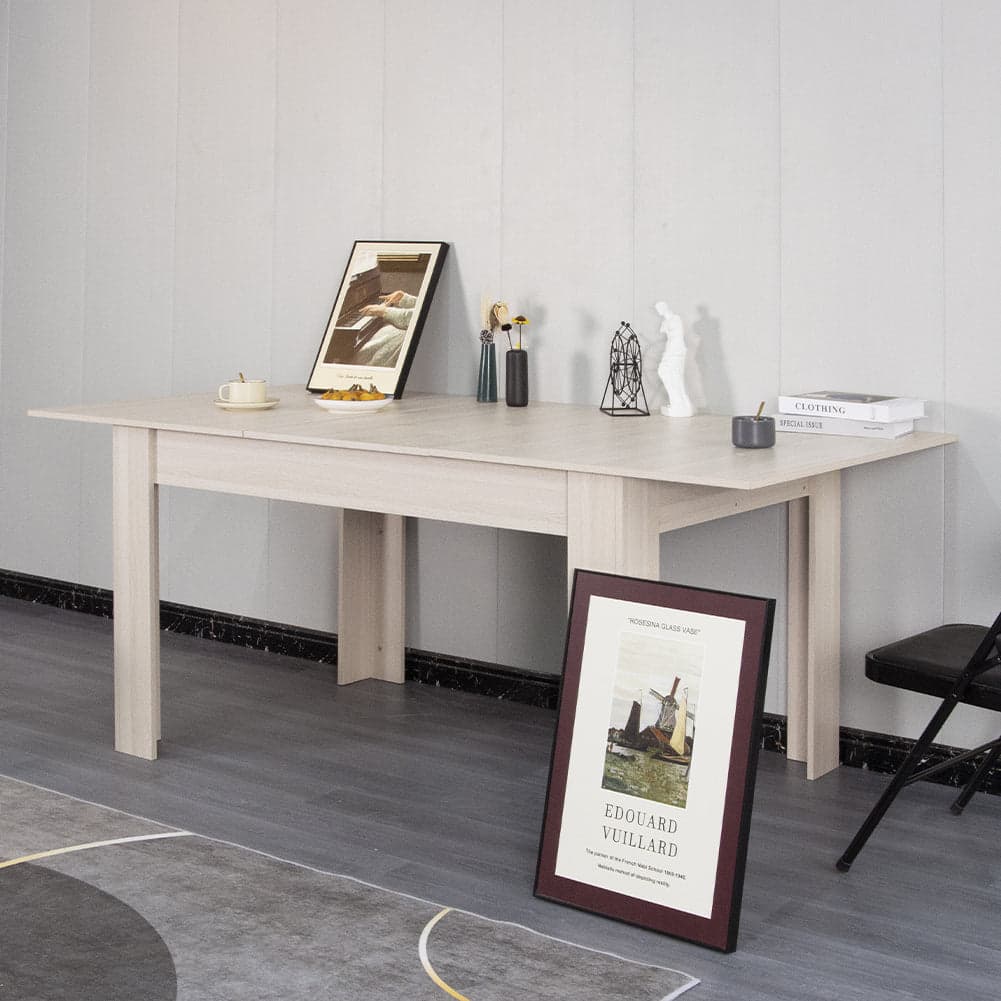 Tavolo in Legno Cucina 90x140 cm H 78 cm Allungabile fino a 90x190 cm Olmo in Tavoli da sala da pranzo Danyx - Casoria, commercioVirtuoso.it
