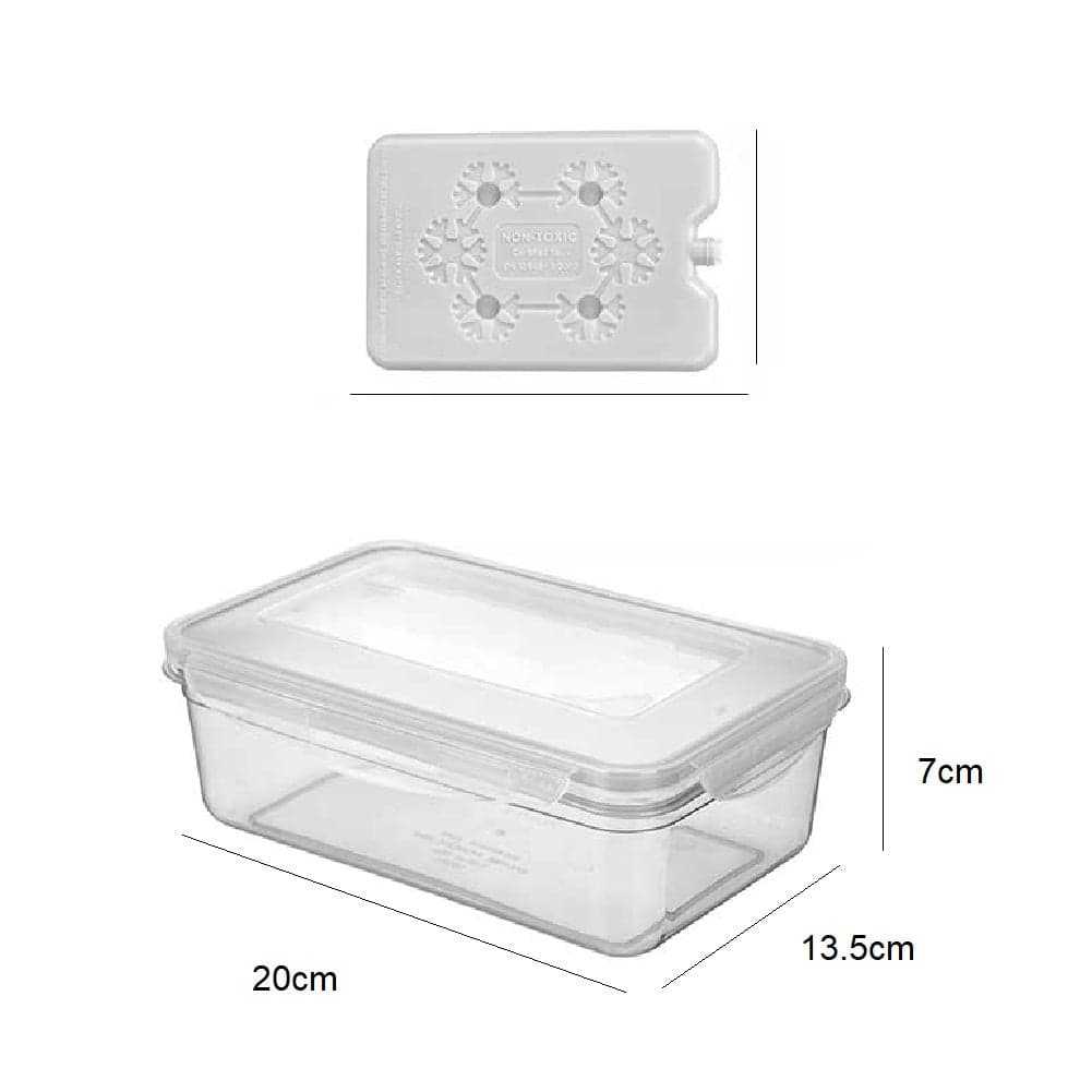 Kit Porta Pranzo Termico con Borsa Frigo Portatile con Accessori 15x22x17.5cm Salvaspazio in Borse frigo Danyx - Casoria, commercioVirtuoso.it