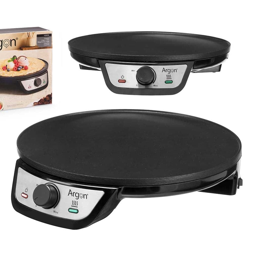 Piastra Crepiera Elettrica 30cm 1200W Antiaderente Pancake Pronti in pochi minuti in Crepiere elettriche Danyx - Casoria, commercioVirtuoso.it