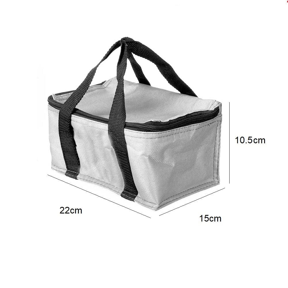 Kit Porta Pranzo Termico con Borsa Frigo Portatile con Accessori 15x22x17.5cm Salvaspazio in Borse frigo Danyx - Casoria, commercioVirtuoso.it