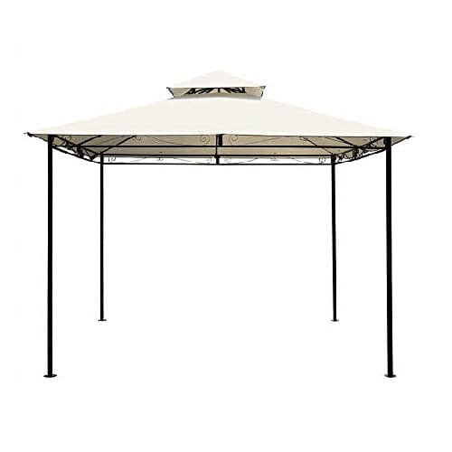 Gazebo Da Giardino 3x3 MT Struttura Metallo Verniciato Tessuto Antipioggia Air-Vent in Gazebo Danyx - Casoria, commercioVirtuoso.it
