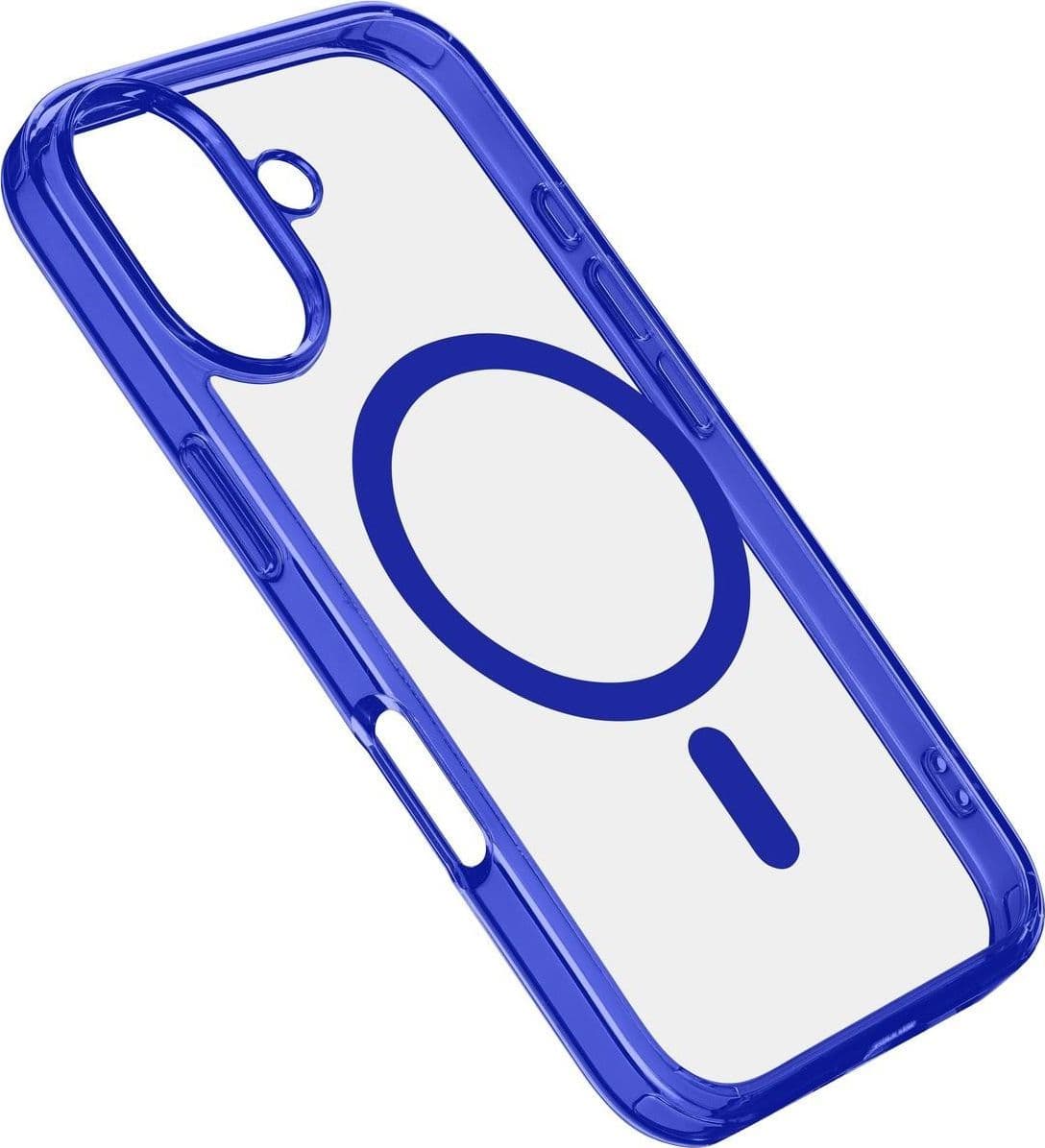 cover iphone 16 plus blu - trasparente magsafe in Custodie basic Tropposmart.it - Genova, commercioVirtuoso.it