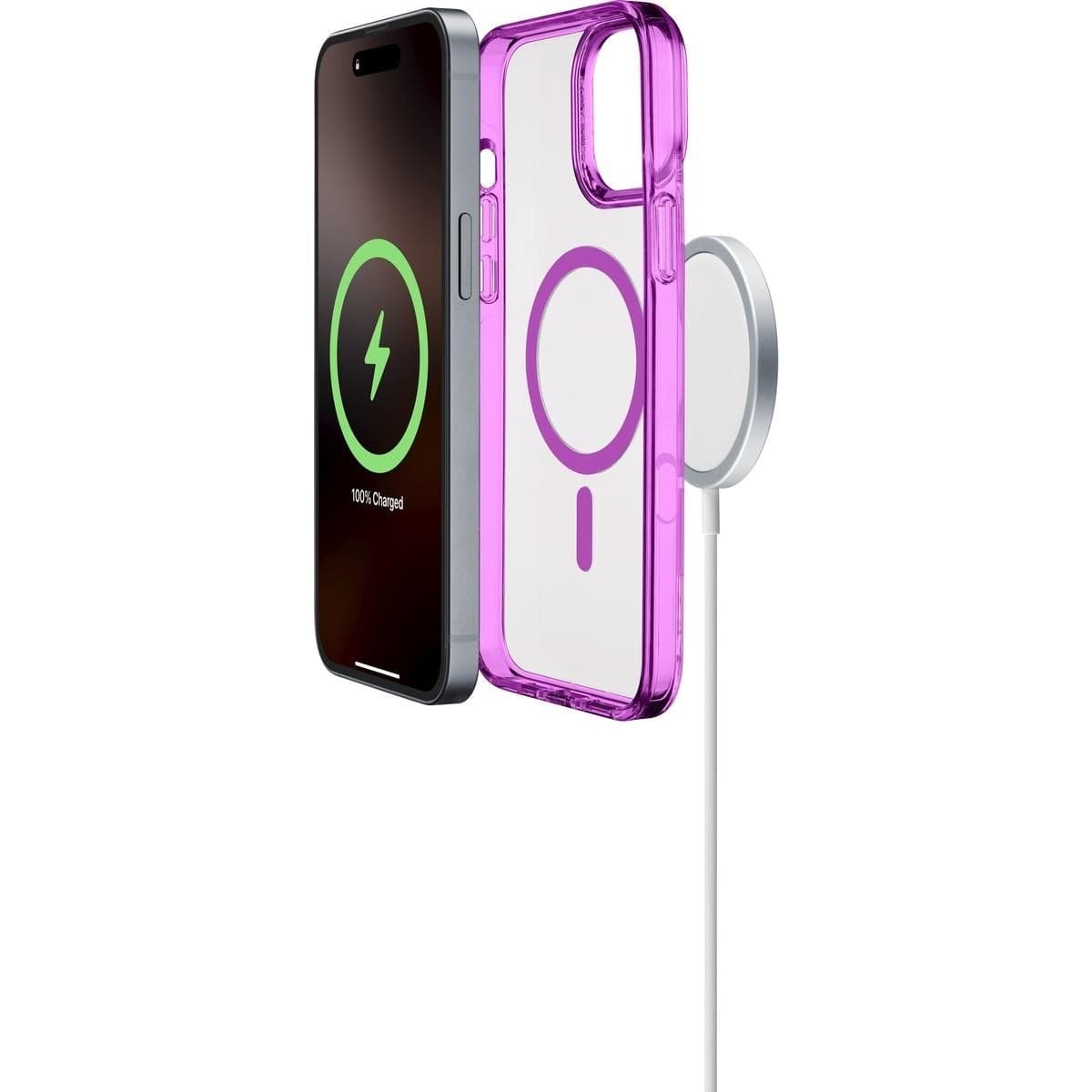 cover iphone 16 pro max rosa - trasparente magsafe in Custodie a tracolla e cordini Tropposmart.it - Genova, commercioVirtuoso.it
