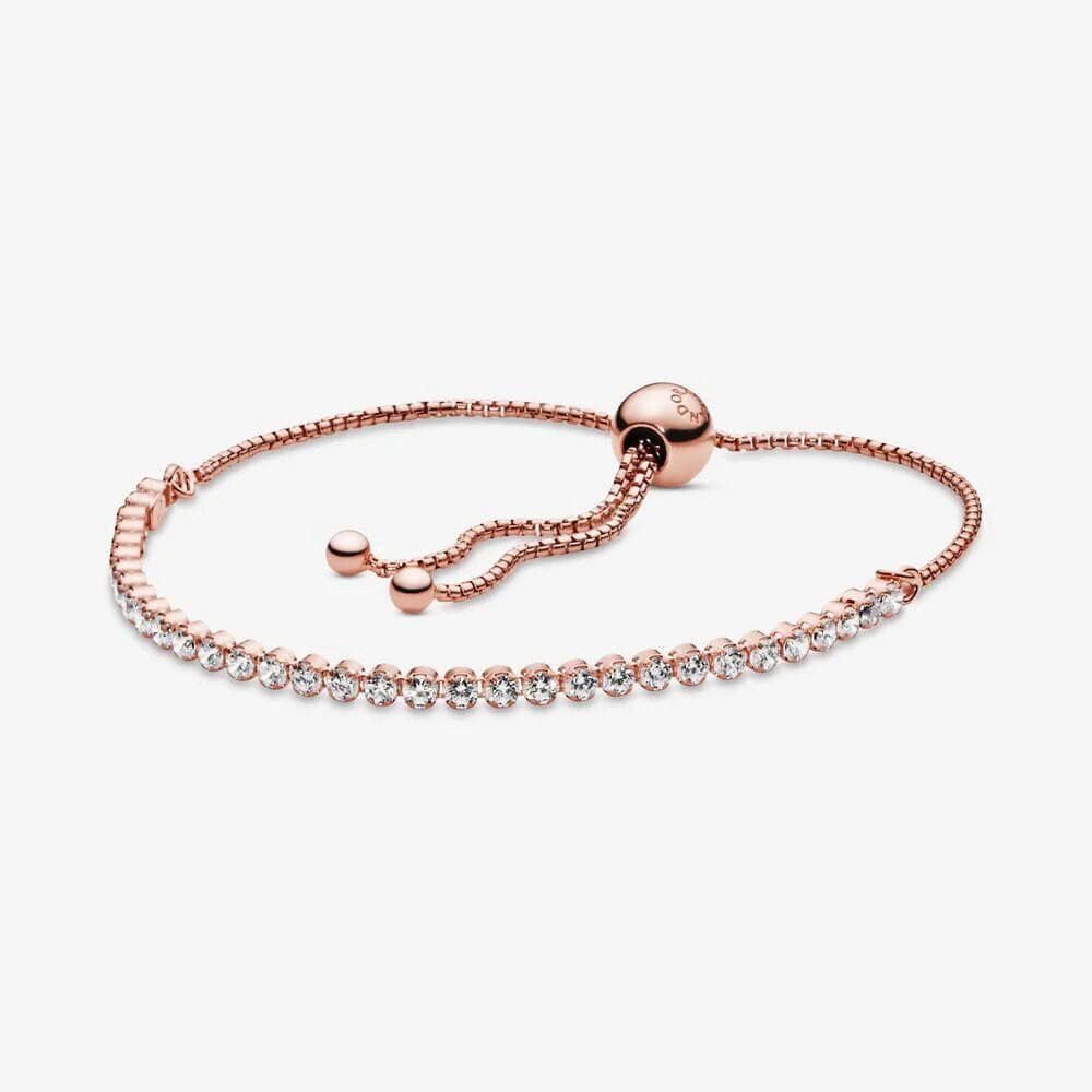 Pandora Bracciale tennis scintillante con chiusura regolabile in Bracciali Alba Gioielli - Casoria, commercioVirtuoso.it