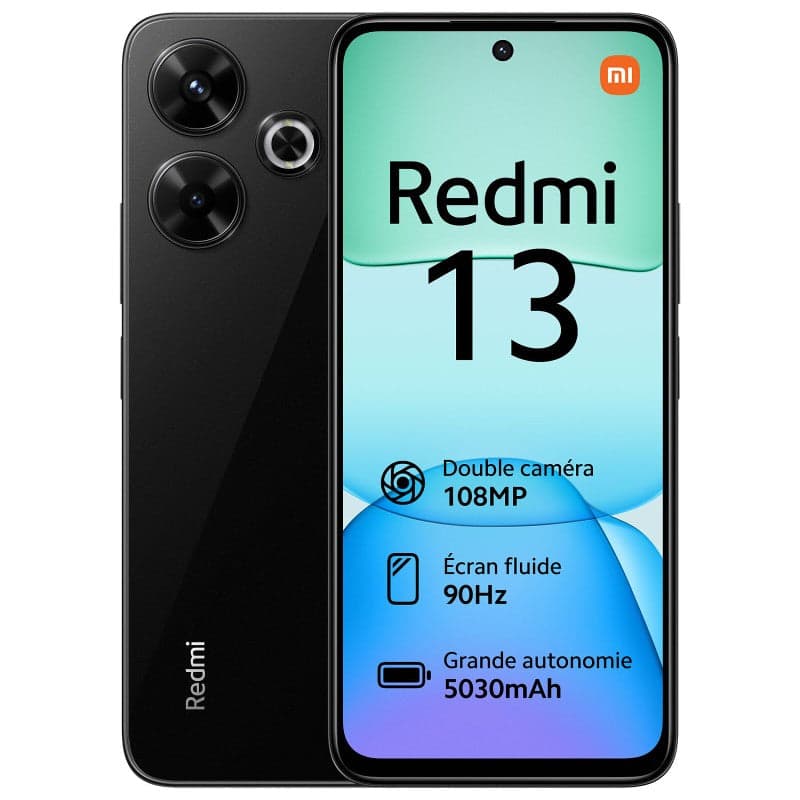 redmi 13 6+1282 gb midnight black in Cellulari e Smartphone Tropposmart.it - Genova, commercioVirtuoso.it