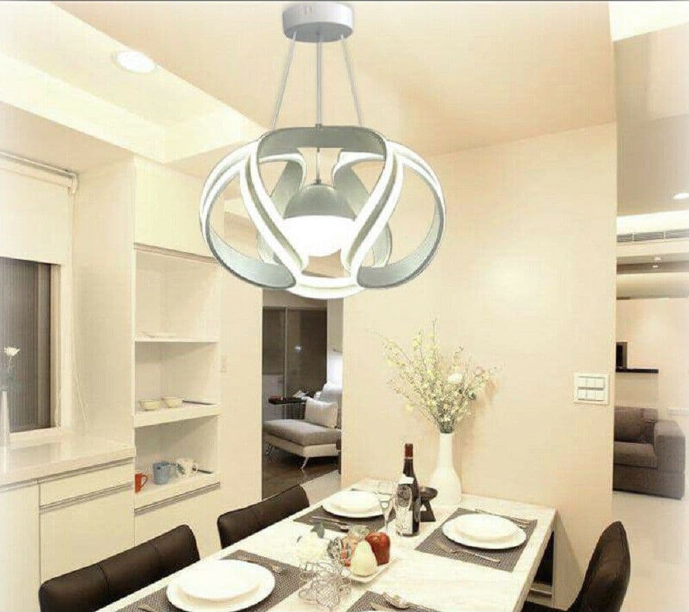 LAMPADARIO SOFFITTO SFERA MODERNO LED 78W LAMPADA LUCE CALDA FREDDA NATURALE B21 in Lampadari Trade Shop italia - Napoli, commercioVirtuoso.it