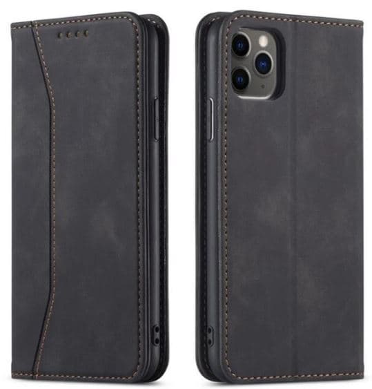 custodia a libro redmi 13 4g con porta carte di credito chiusura magnetica nera