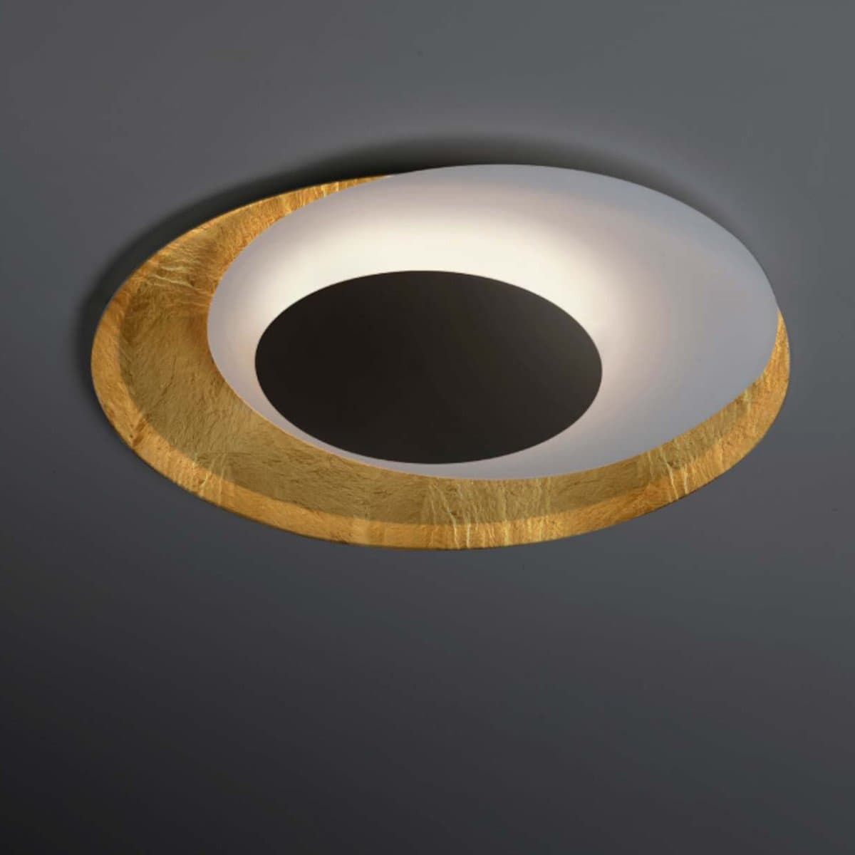 Plafoniera classica Cattaneo illuminazione CLEO 797 50PA LED metallo lampada soffitto in Plafoniere Lampadari Bartalini - Colle di Val d’Elsa, commercioVirtuoso.it