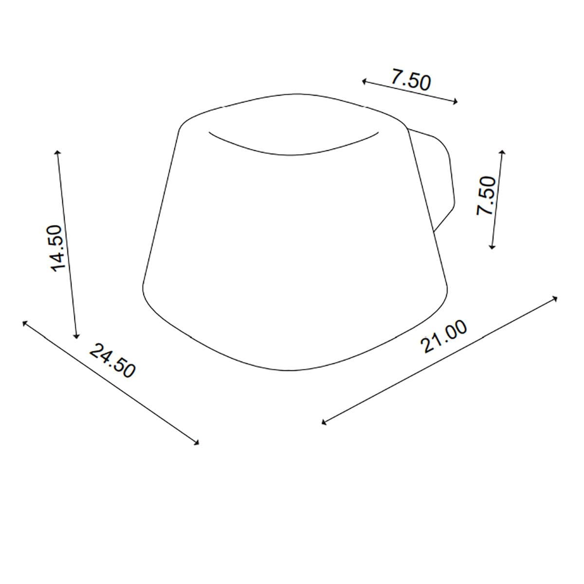 Applique esterno led Toscot TOBO P240 900LM 3000K IP55 lampada parete biemissione artigianale dimmerabile in Lampade da parete Lampadari Bartalini - Colle di Val d’Elsa, commercioVirtuoso.it