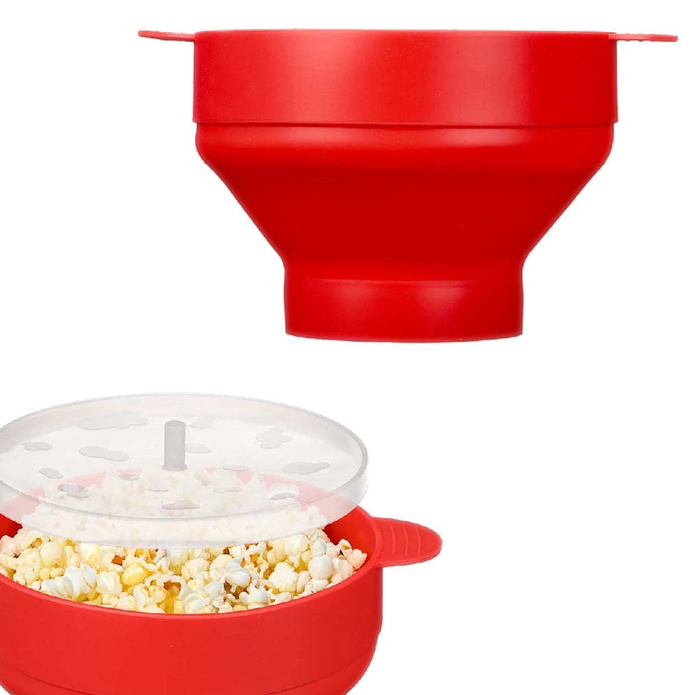Kit 2pz Cottura in Microonde Macchina PopCorn e Vaporiera 2400ML facile da usare in Macchine per Pop-corn Danyx - Casoria, commercioVirtuoso.it