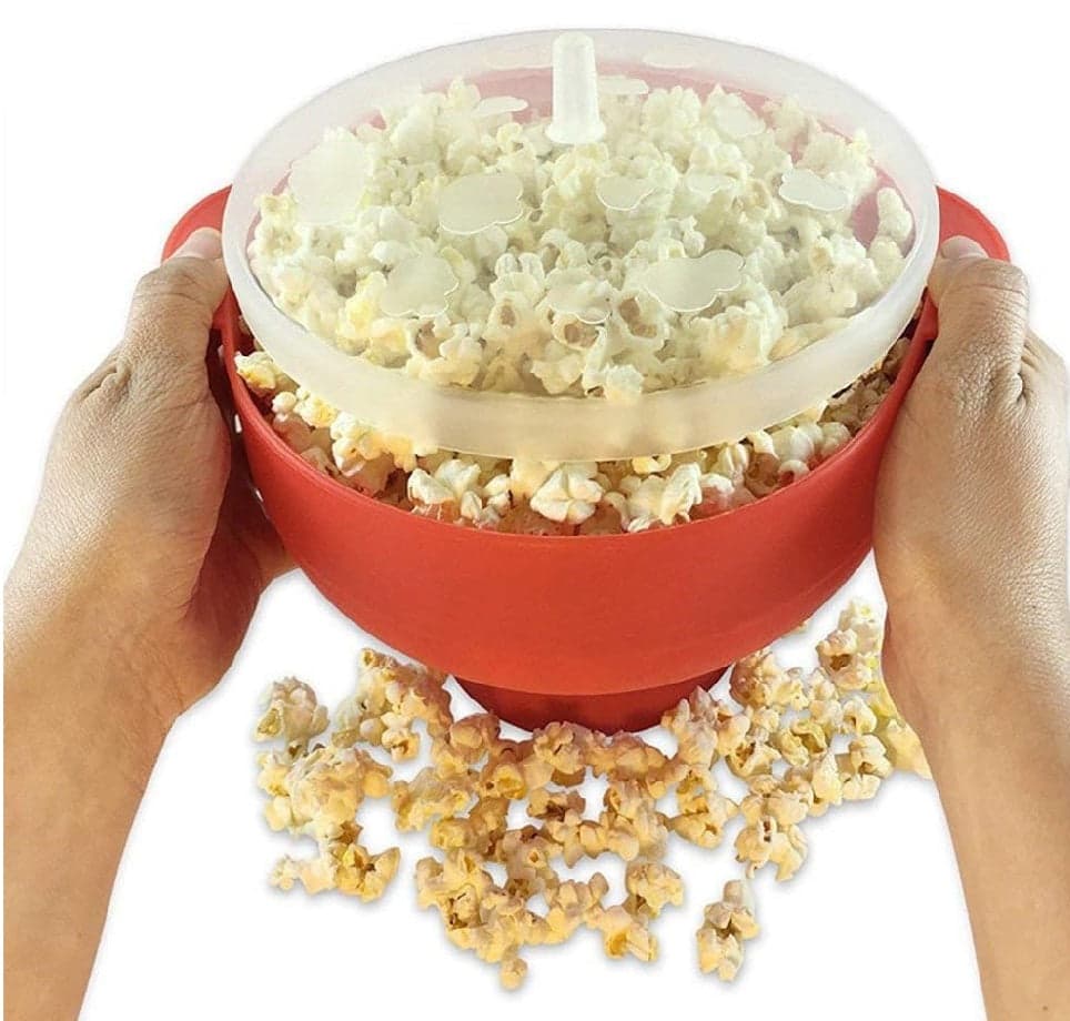 Kit 2pz Cottura in Microonde Macchina PopCorn e Vaporiera 2400ML facile da usare in Macchine per Pop-corn Danyx - Casoria, commercioVirtuoso.it