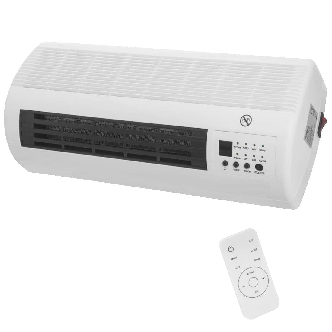 Termoconvettore Elettrico da Parete 3 Modalità Timer 24h 45x18x11cm Telecomando in Stufe elettriche Danyx - Casoria, commercioVirtuoso.it