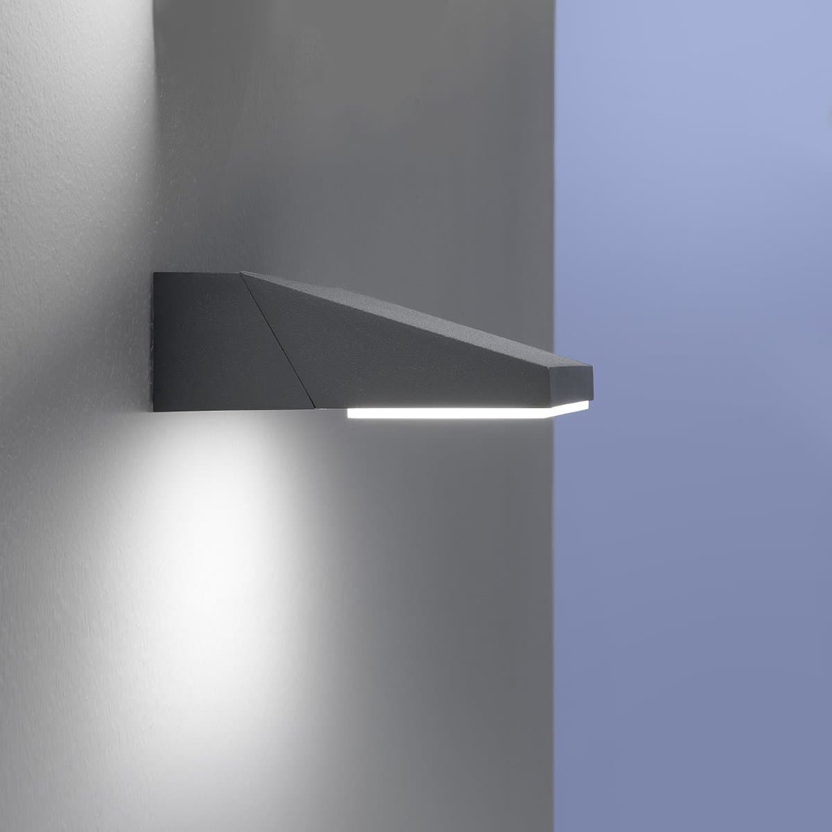 Applique led esterno Promoingross BOB A17 IP65 3000K 1400LM lampada parete orientabile alluminio in Lampade da parete Lampadari Bartalini - Colle di Val d’Elsa, commercioVirtuoso.it