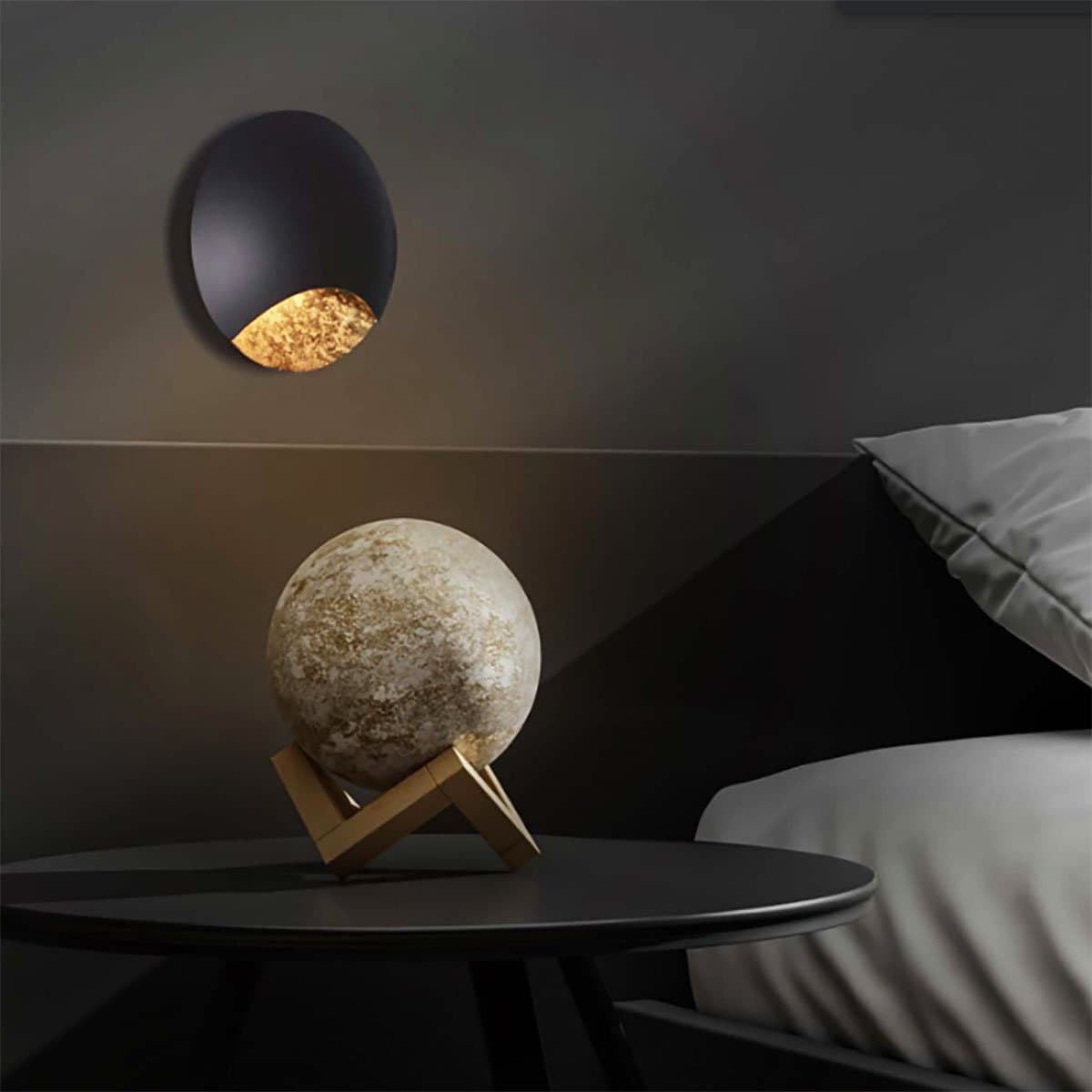Applique moderno Cattaneo illuminazione LUNATICA 794 20A LED MONOEMISSIONE metallo lampada parete in Applique Lampadari Bartalini - Colle di Val d’Elsa, commercioVirtuoso.it