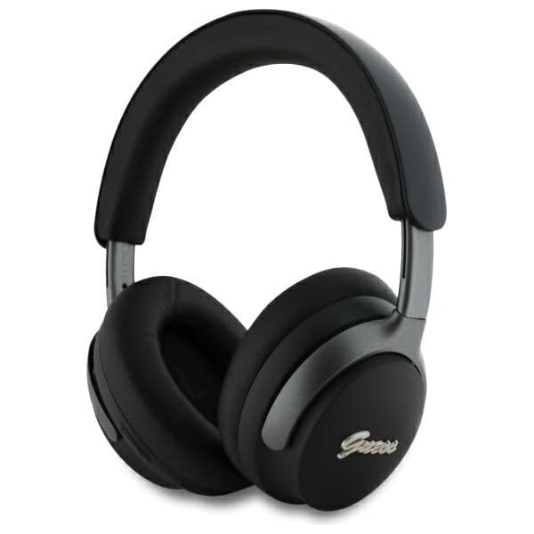 cuffia guess bluetooth con microfono nera