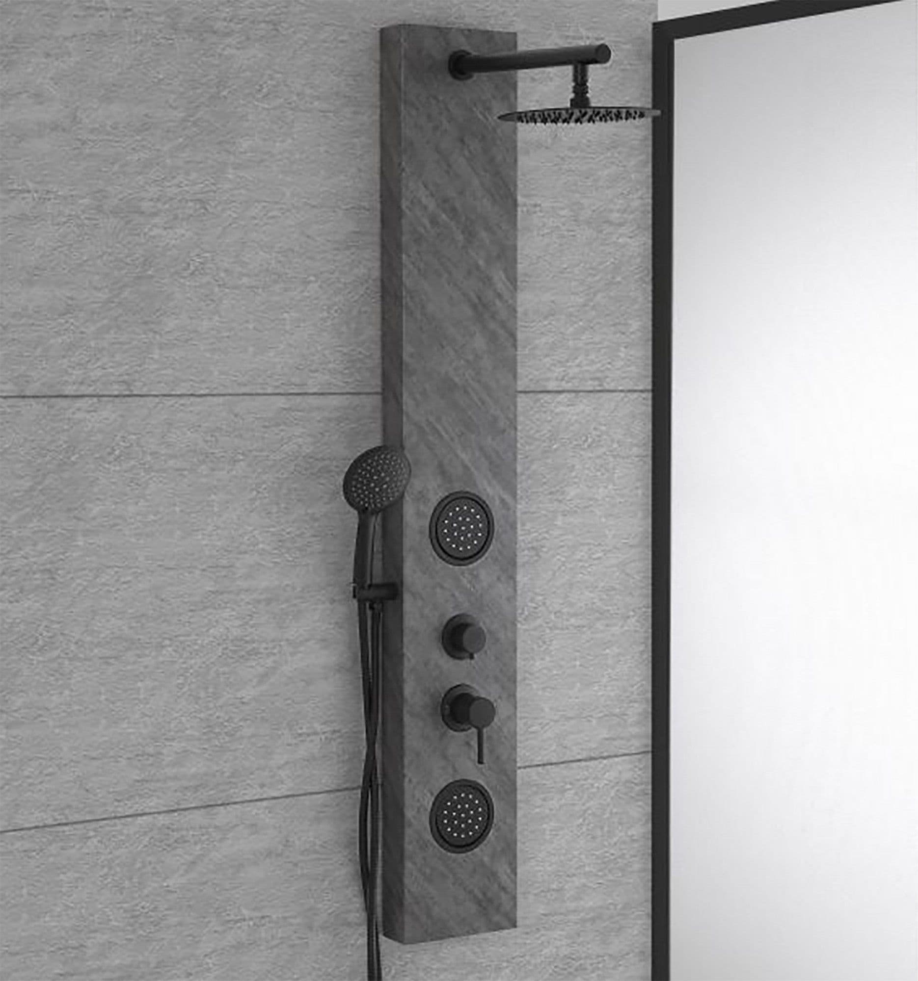 Colonna doccia idromassaggio FUMETTO effetto pietra in Rubinetti per vasca Mondialshop - Parabiago, commercioVirtuoso.it