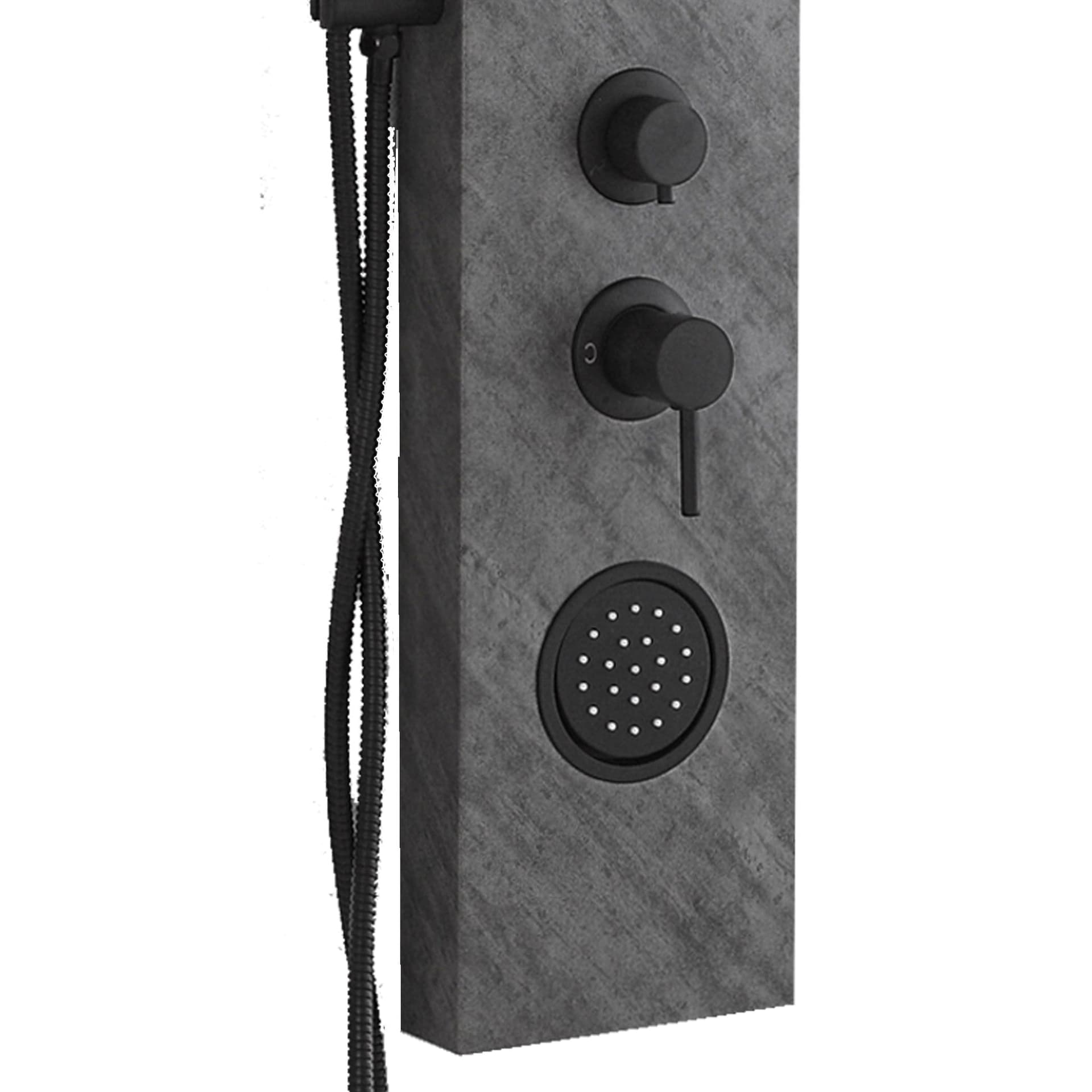 Colonna doccia idromassaggio FUMETTO effetto pietra in Rubinetti per vasca Mondialshop - Parabiago, commercioVirtuoso.it