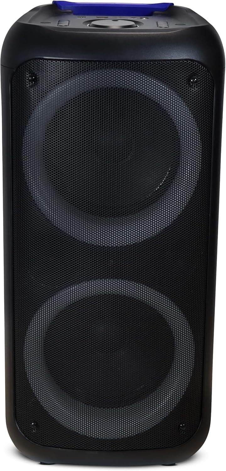 trolley party speaker bluetooth potenza massima 200 Watt con doppio woofer led multicolor in Casse portatili Bluetooth Tropposmart.it - Genova, commercioVirtuoso.it