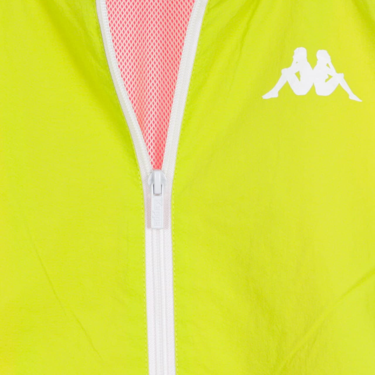 KAPPA Giacca a Vento Donna Authentic90 Bernina Lime/fuchsia/light Green da donna in Giacche Drestige - Casamassima, commercioVirtuoso.it