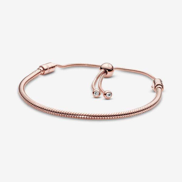 Pandora Bracciale Moments con maglia snake e chiusura regolabile