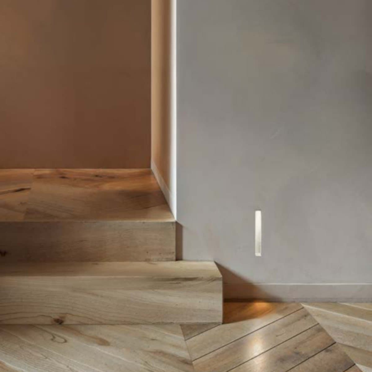 Faretto segnapasso Gea Led GFA1580 LED alluminio incasso parete cartongesso in Faretti da soffitto Lampadari Bartalini - Colle di Val d’Elsa, commercioVirtuoso.it