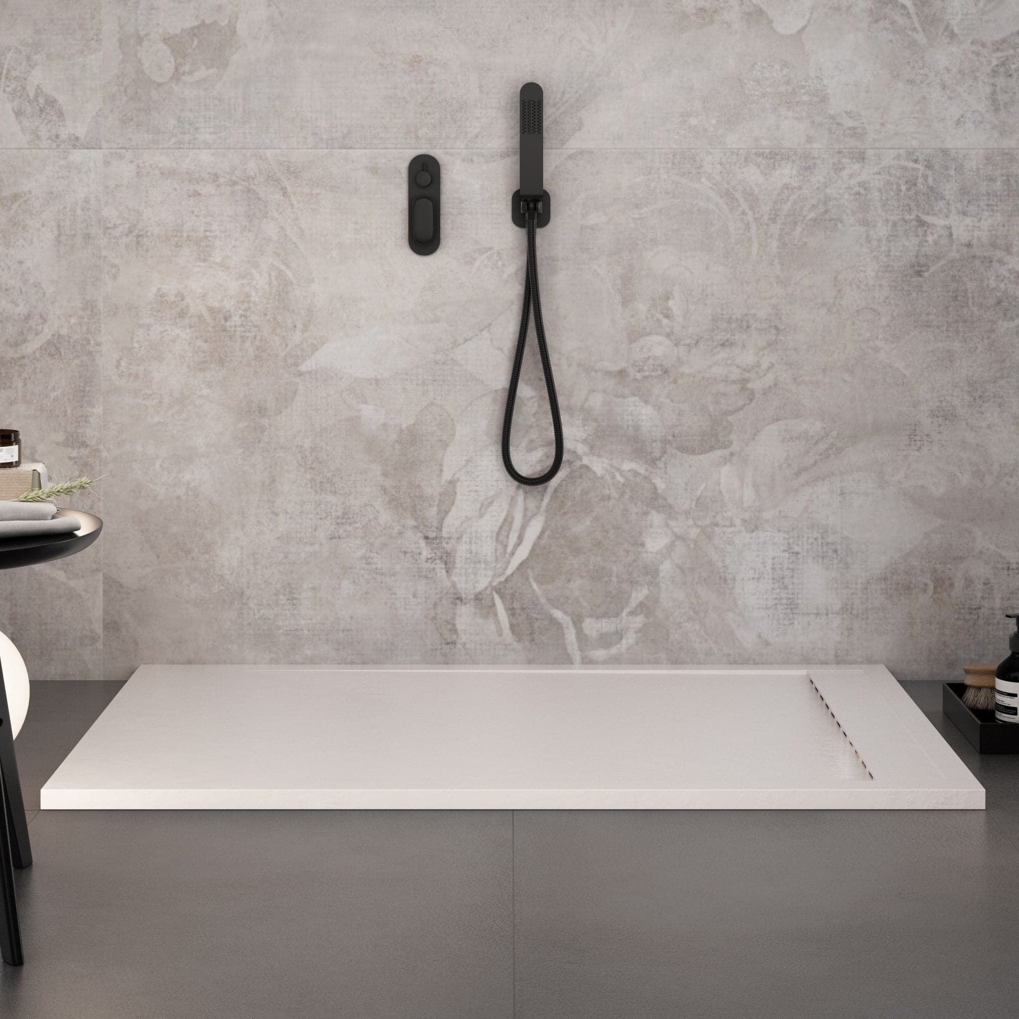 Piatto doccia bianco con scarico laterale | Piletta Gratis STAR PRESTIGE in Rubinetti per vasca Mondialshop - Parabiago, commercioVirtuoso.it
