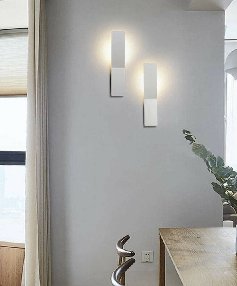 APPLIQUE 20 LED A PARETE 10W MODERNO LAMPADA LUCE FREDDA 6500K CALDA 3000K E22 in Applique Trade Shop italia - Napoli, commercioVirtuoso.it