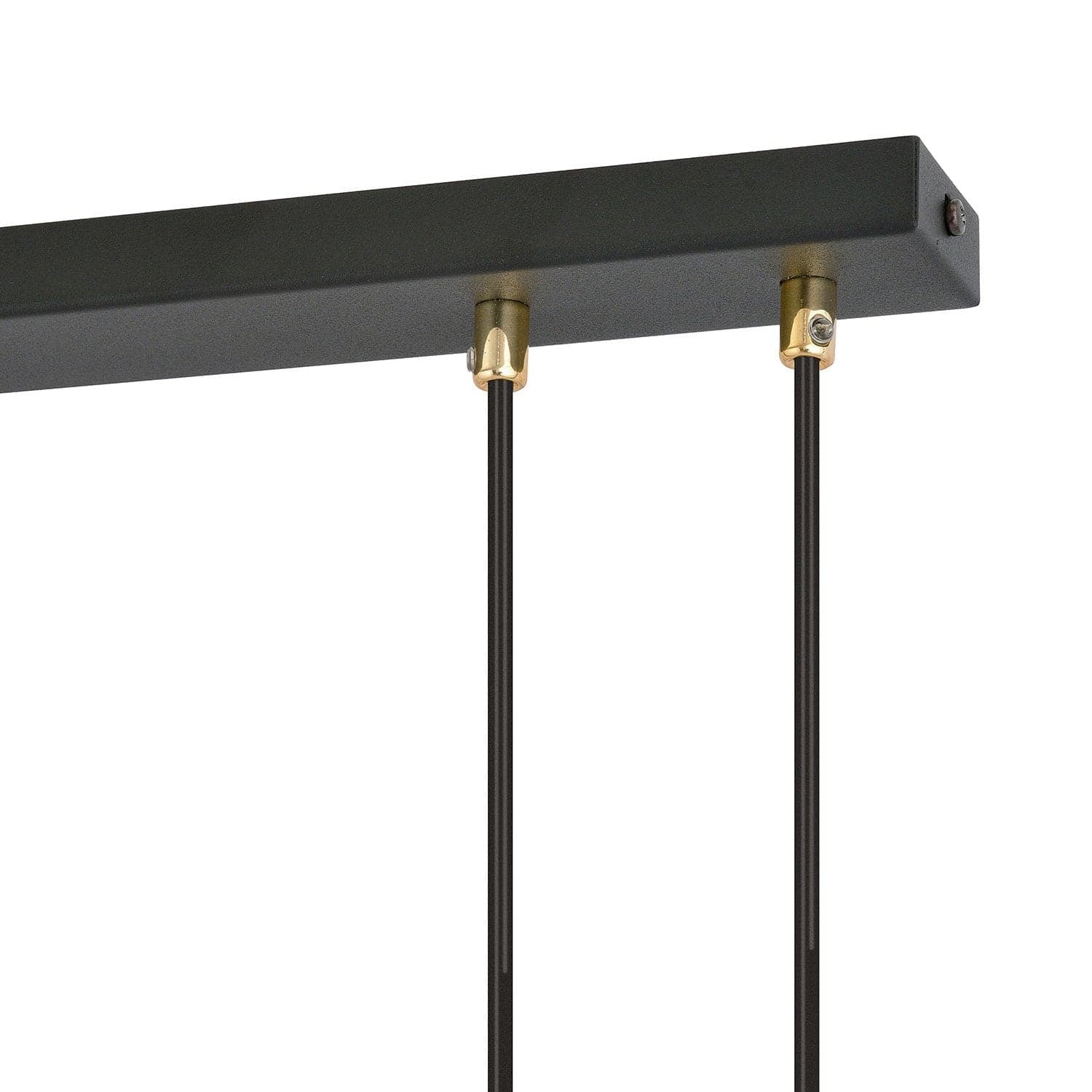Sospensione Contemporanea 4 Luci Glam Acciaio Nero Oro E Sfera Vetro Trasparente in Lampade a sospensione LuceArt - Montecorvino Pugliano, commercioVirtuoso.it