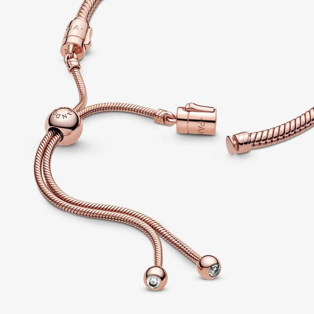Pandora Bracciale Moments con maglia snake e chiusura regolabile in Bracciali Alba Gioielli - Casoria, commercioVirtuoso.it