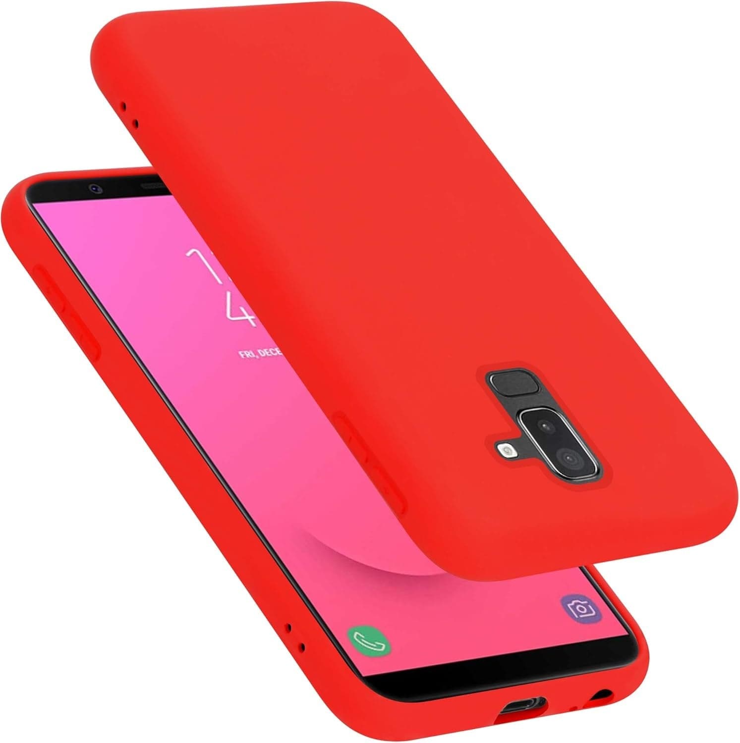 cover in silicone per samsung a6 red in Cover morbide Tropposmart.it - Genova, commercioVirtuoso.it