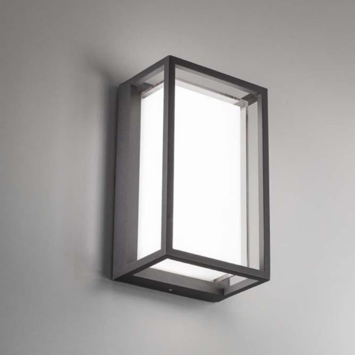 Applique esterno Gea Led GES2101 LED IP65 moderno alluminio in Lampade da parete Lampadari Bartalini - Colle di Val d’Elsa, commercioVirtuoso.it