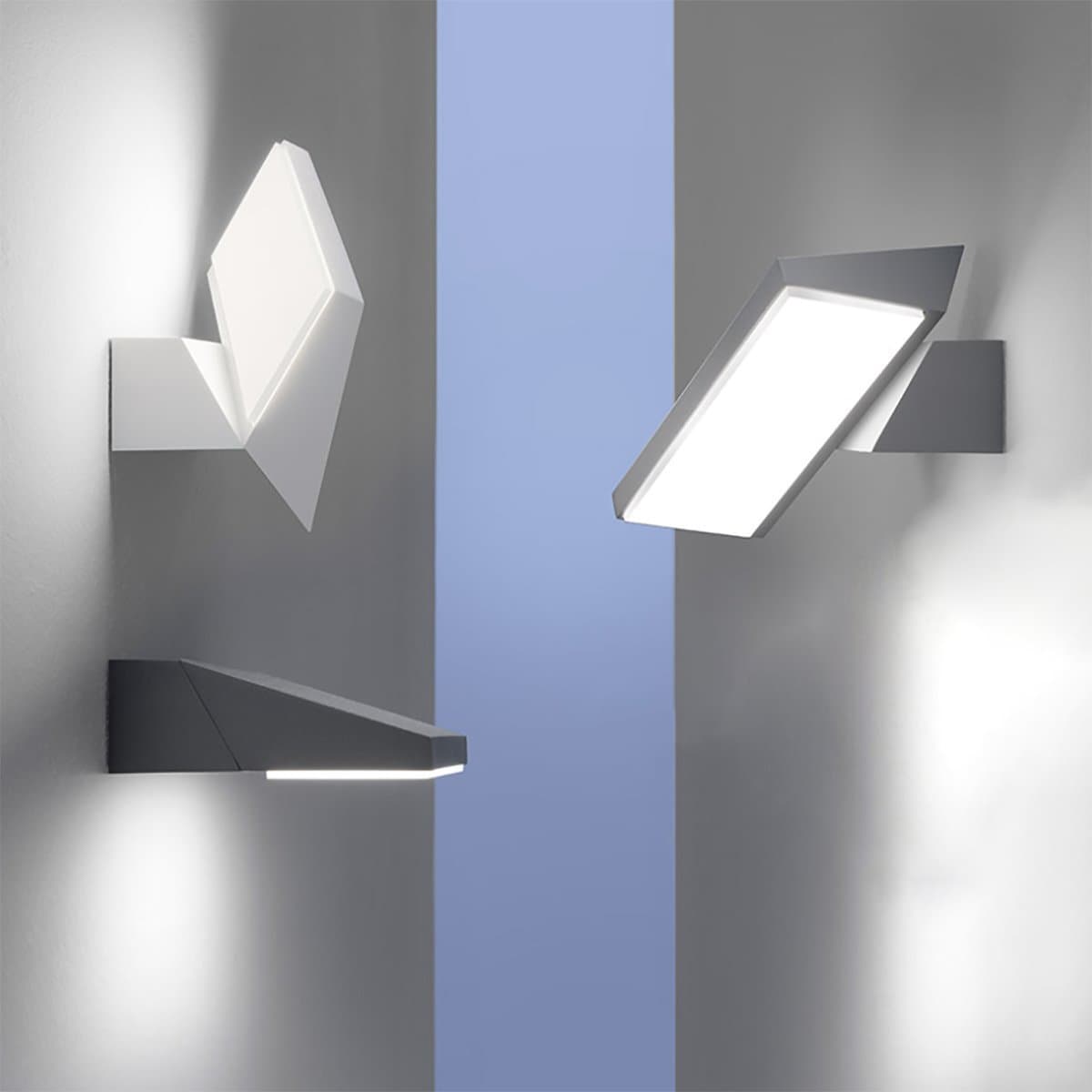 Applique led esterno Promoingross BOB A17 IP65 3000K 1400LM lampada parete orientabile alluminio in Lampade da parete Lampadari Bartalini - Colle di Val d’Elsa, commercioVirtuoso.it