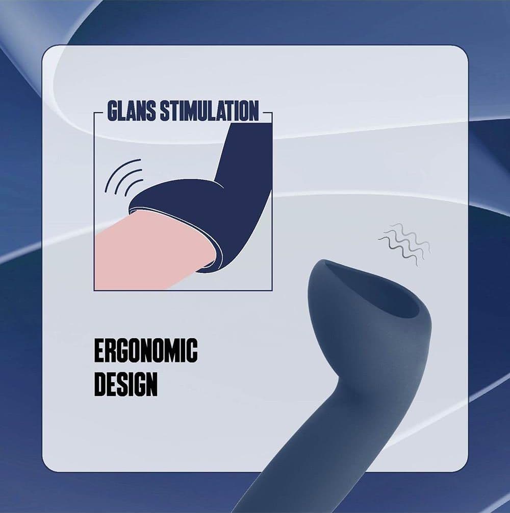 Stimolatore glande 10 funzioni Dark falls ricaricabile 14 cm masturbatore USB C in prodotto Erosdom - Palmi, commercioVirtuoso.it