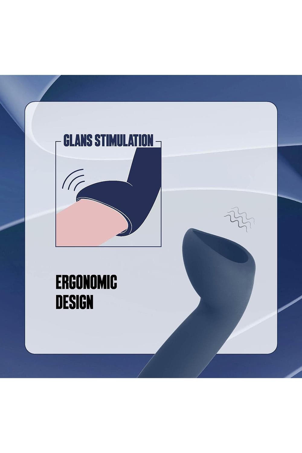Stimolatore glande 10 funzioni Dark falls ricaricabile 14 cm masturbatore USB C in prodotto Erosdom - Palmi, commercioVirtuoso.it