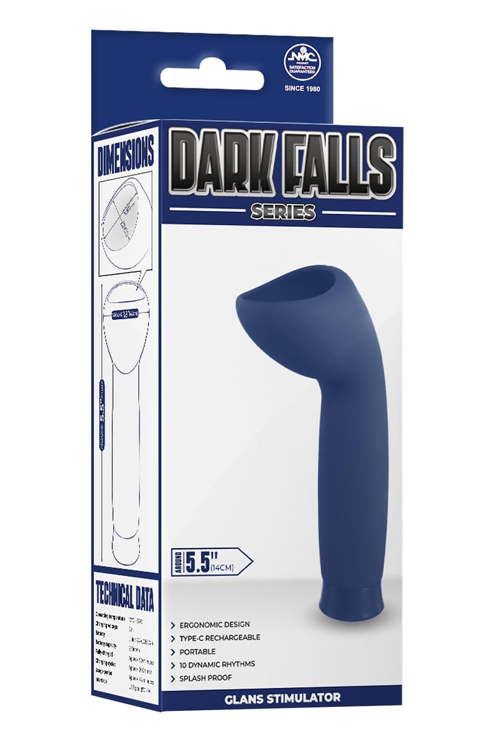 Stimolatore glande 10 funzioni Dark falls ricaricabile 14 cm masturbatore USB C in prodotto Erosdom - Palmi, commercioVirtuoso.it